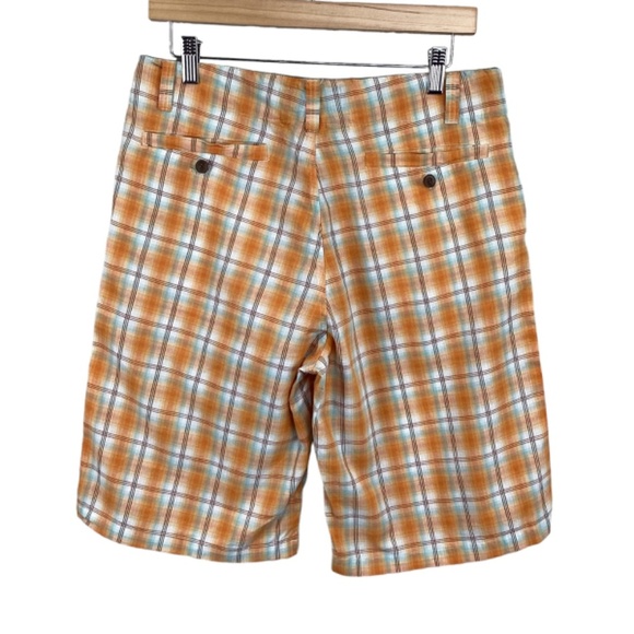 Abercrombie & Fitch Orange White Blue Brown SHorts Size 30 Mens - Picture 4 of 7